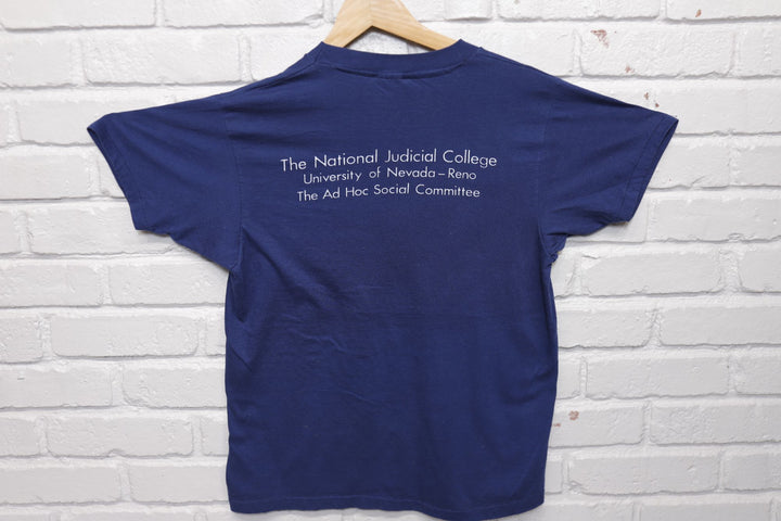 National Judicial College Vintage Reno T Shirt 80s Large