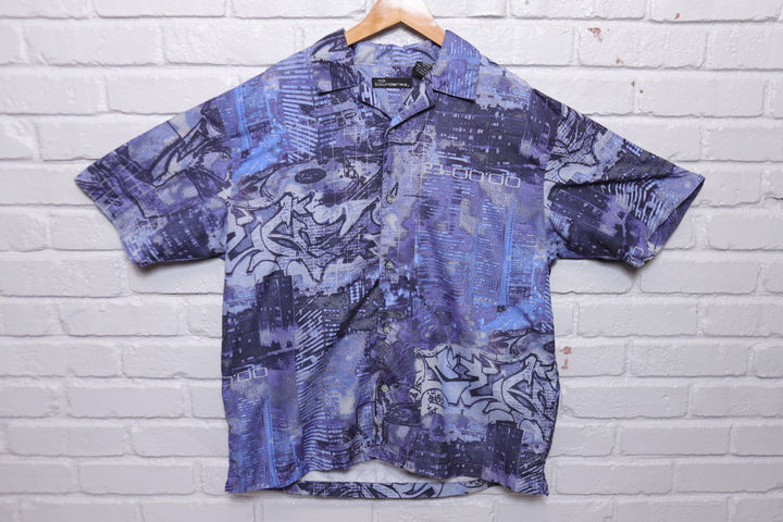 No Boundaries Vintage Graffiti Shirt Y2K Large 2000s