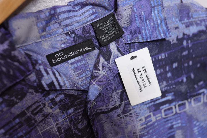 No Boundaries Vintage Graffiti Shirt Y2K Large 2000s