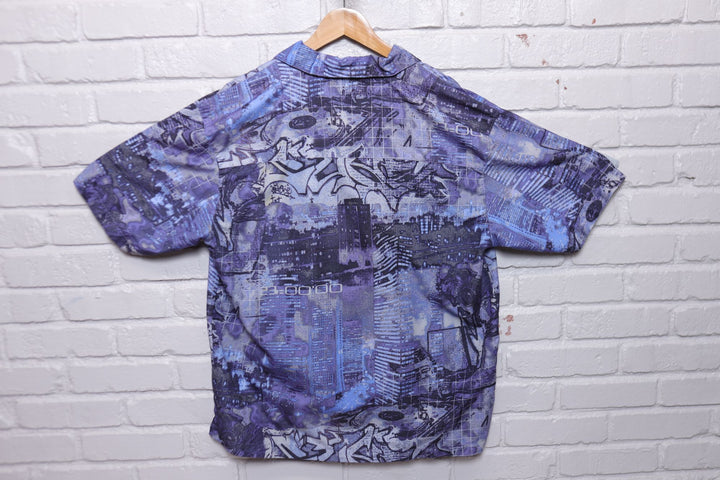 No Boundaries Vintage Graffiti Shirt Y2K Large 2000s
