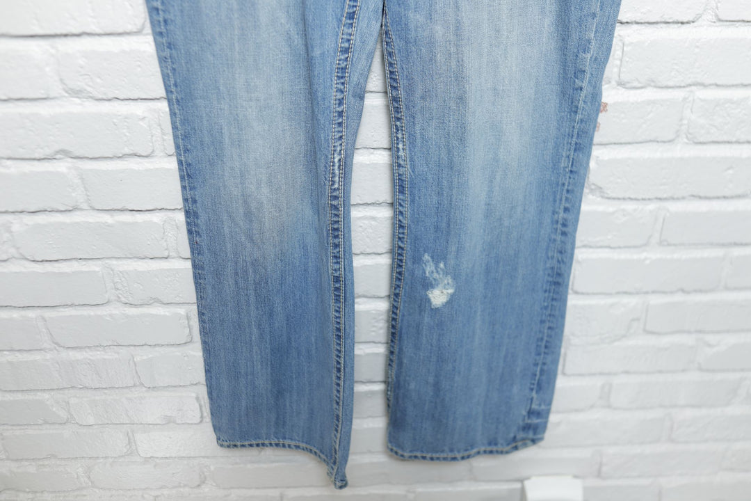 Mek Denim Vintage Embroidered Jeans 2000s 39/34