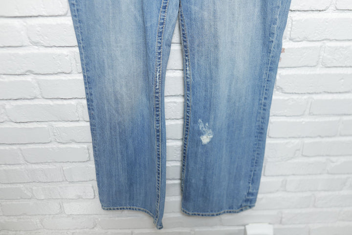 Mek Denim Vintage Embroidered Jeans 2000s 39/34