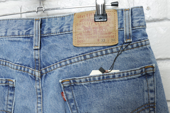 Levi's 505 Vintage Straight Fit Jeans 2000s 32/32