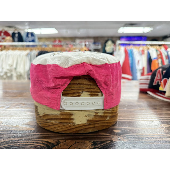 Circus Circus Casino Vintage Pillbox Painters Cap Snapback Hat 80s