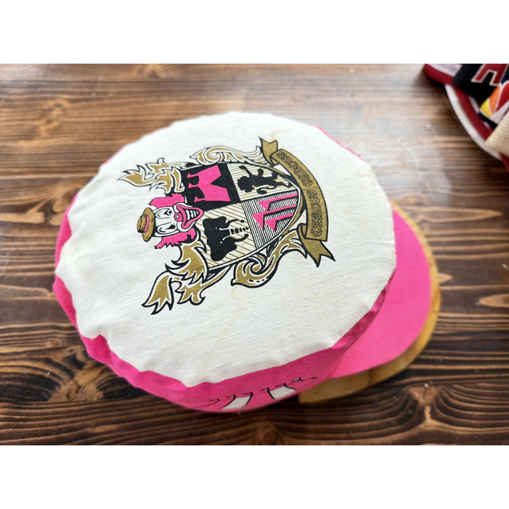 Circus Circus Casino Vintage Pillbox Painters Cap Snapback Hat 80s