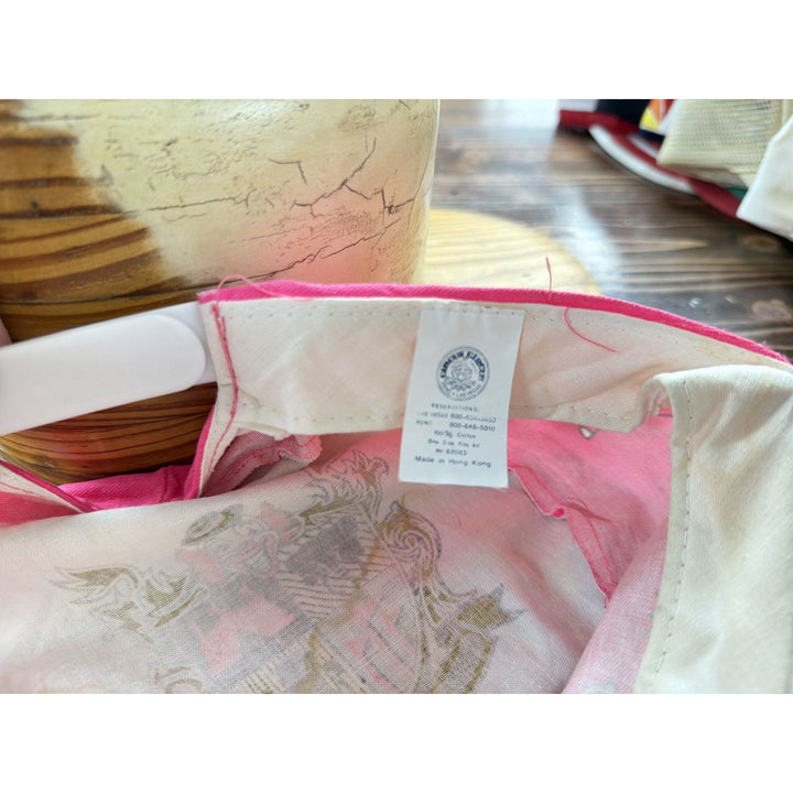 Circus Circus Casino Vintage Pillbox Painters Cap Snapback Hat 80s