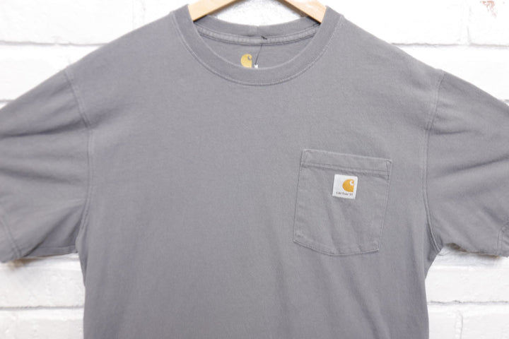 Carhartt Vintage Grey Pocket T Shirt 2000s Medium