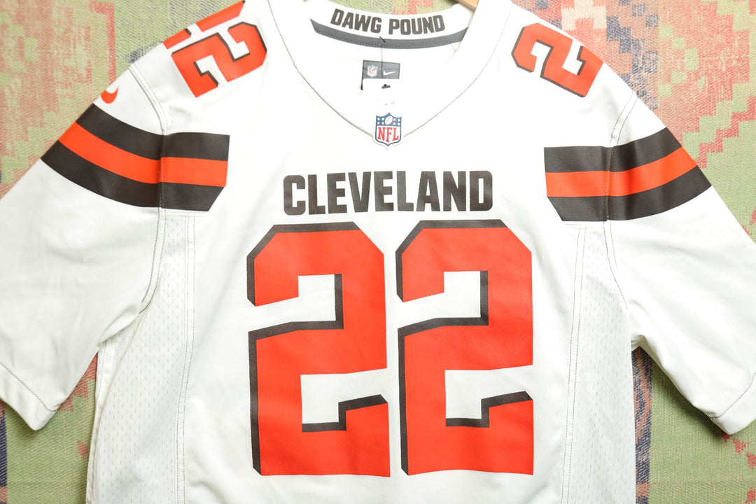 Cleveland Browns Jabril Peppers Football Jersey Large
