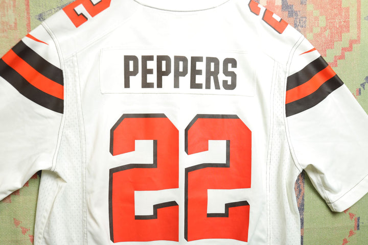Cleveland Browns Jabril Peppers Football Jersey Large