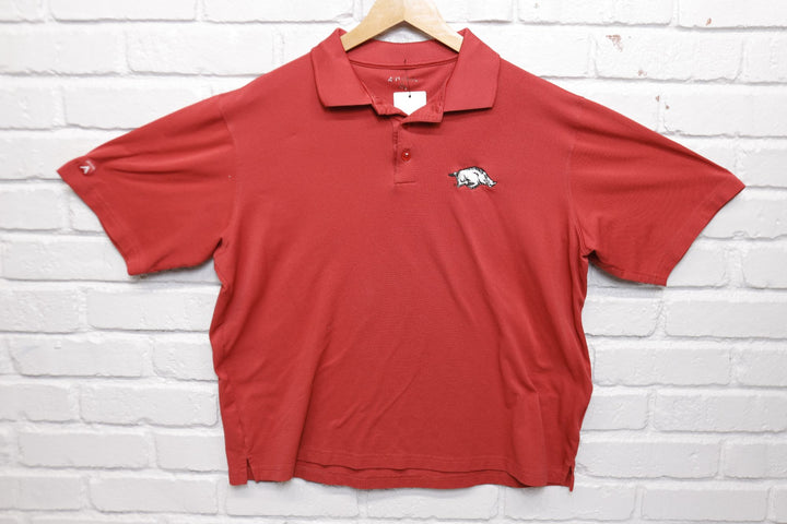 Arkansas Razorbacks Polo Shirt Large