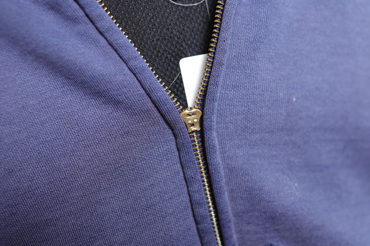 Carhartt Thrashed Vintage Distressed Blue Hoodie XXL 2000s