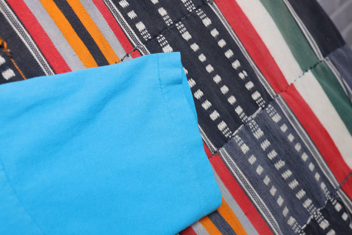 Fruit of the loom Vintage Teal T Shirt Large 90s