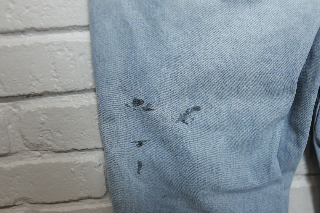 Carhartt Vintage Paint Splattered Jeans 2000s 35/31