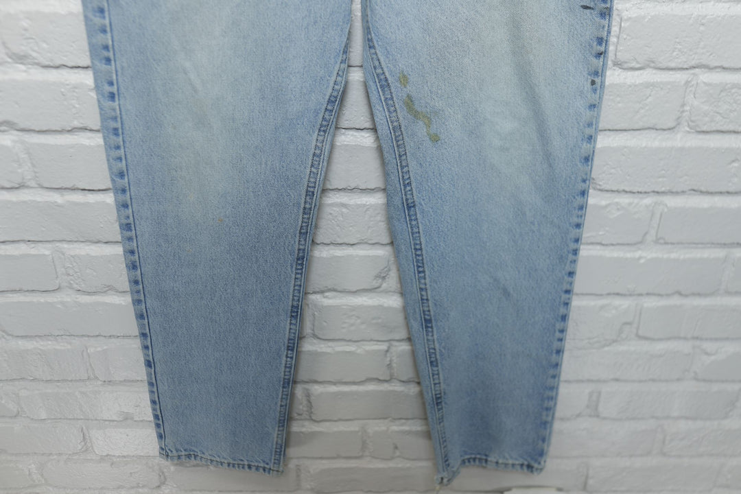 Carhartt Vintage Paint Splattered Jeans 2000s 35/31
