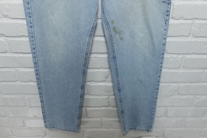Carhartt Vintage Paint Splattered Jeans 2000s 35/31