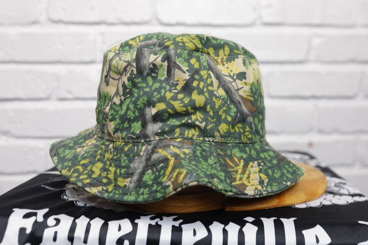 Bushlan Camo Vintage Bucket Hat 80s