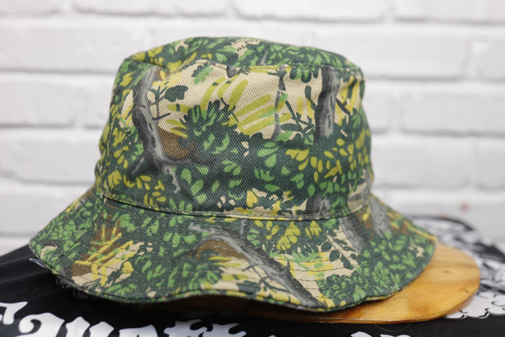Bushlan Camo Vintage Bucket Hat 80s