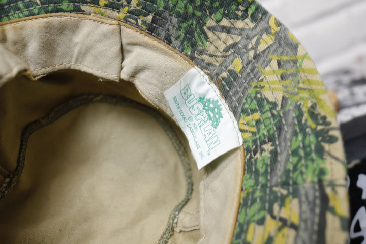 Bushlan Camo Vintage Bucket Hat 80s