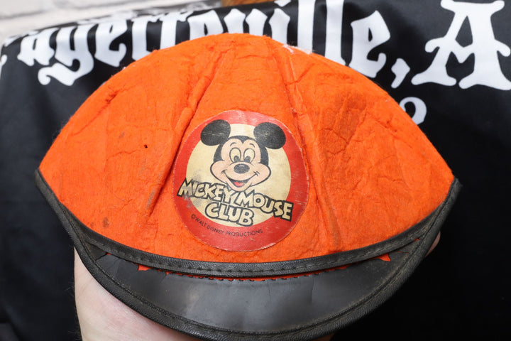 80s Vintage Mickey Mouse Club Hat