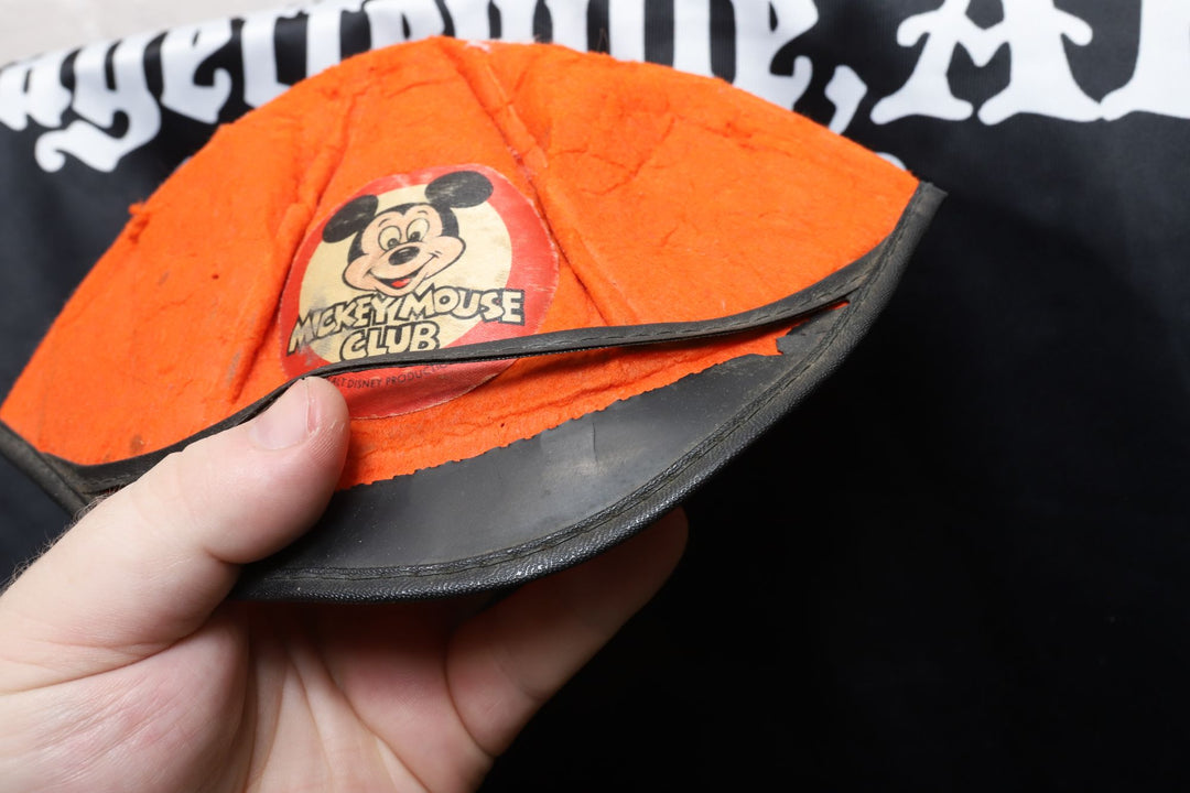 80s Vintage Mickey Mouse Club Hat