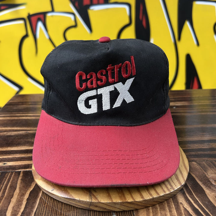 Castrol GTX Vintage Snapback Hat 90s