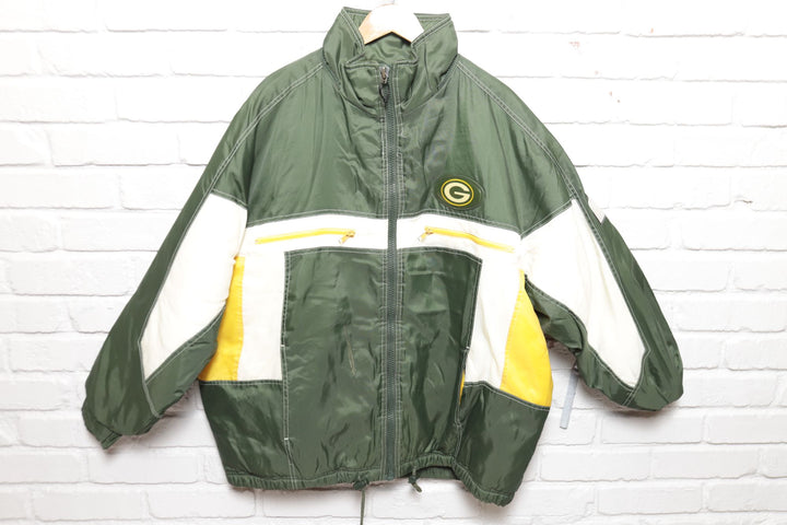 Green Bay Packers Pro Player Vintage Jacket 90s Large