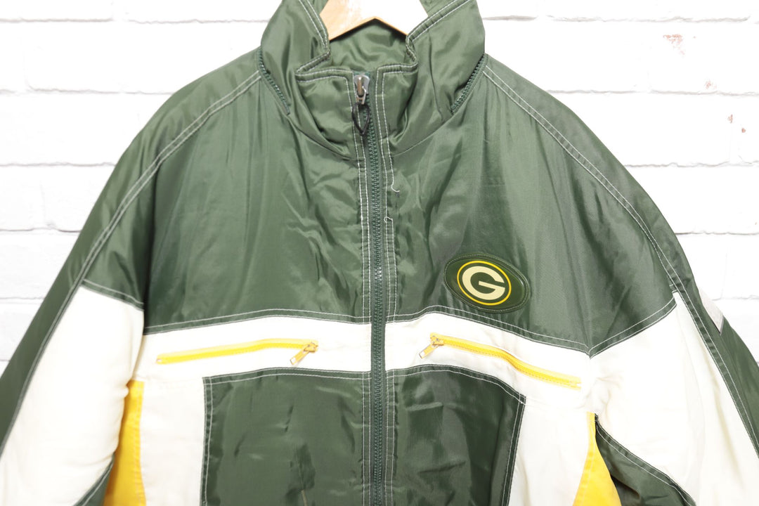 Green Bay Packers Pro Player Vintage Jacket 90s Large