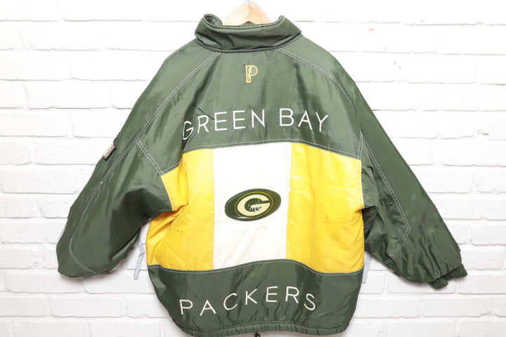 Green Bay Packers Pro Player Vintage Jacket 90s Large