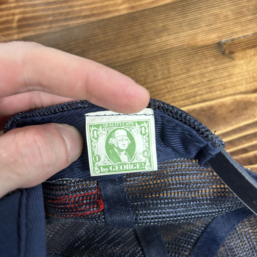 US Space Shuttle Vintage 3 Strip Snapback Trucker Hat 80s