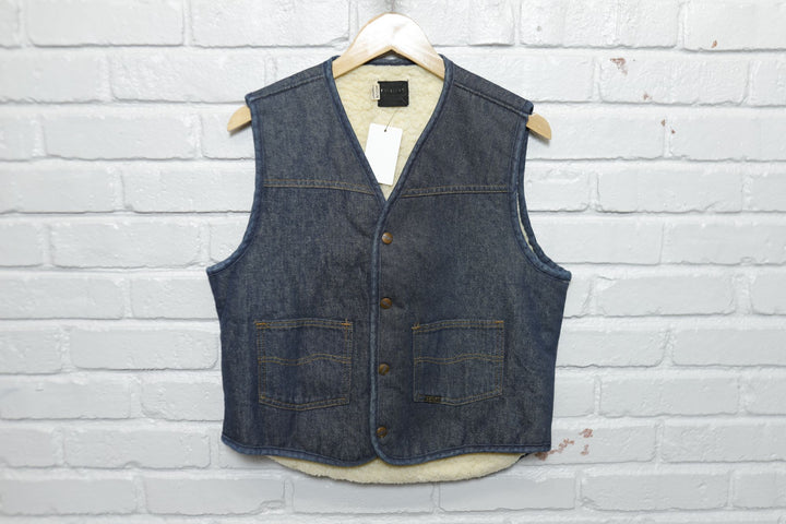 Roebucks Vintage Denim Vest Medium 70s