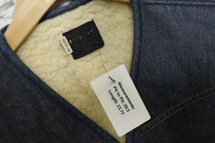 Roebucks Vintage Denim Vest Medium 70s