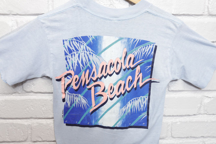 Pensacola Beach Vintage T Shirt Small 80s