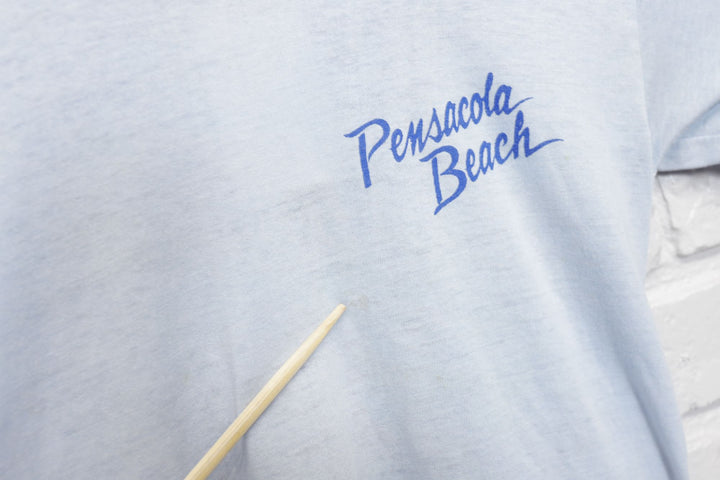 Pensacola Beach Vintage T Shirt Small 80s