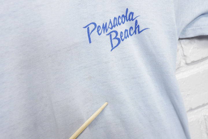 Pensacola Beach Vintage T Shirt Small 80s
