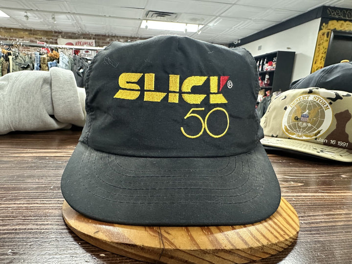 Slick 50 Oil Vintage Snapback Hat 90s