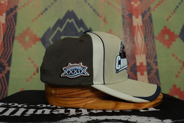 Patriots Super Bowl XXXIX Vintage Reebok Strap Back Hat 2000s